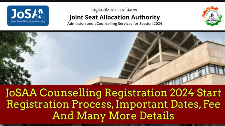 JoSAA Counselling