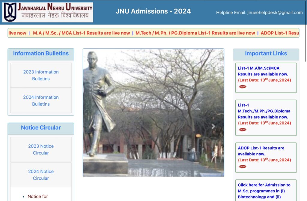 Jawaharlal Nehru University (JNU)