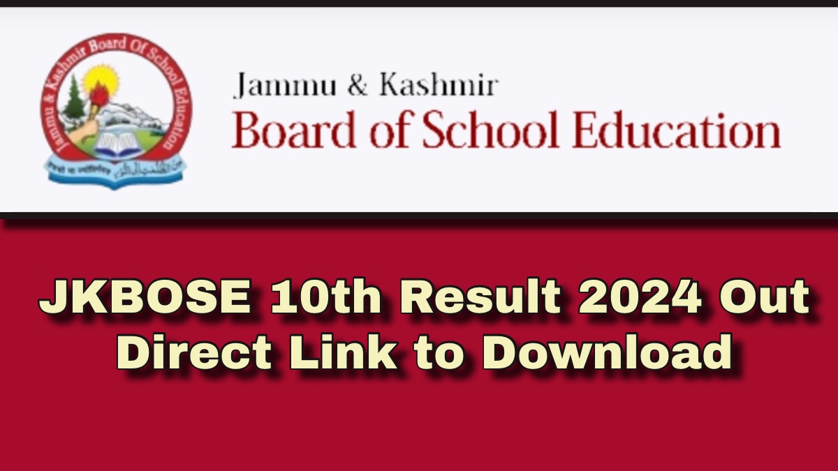 JKBOSE 10th Result