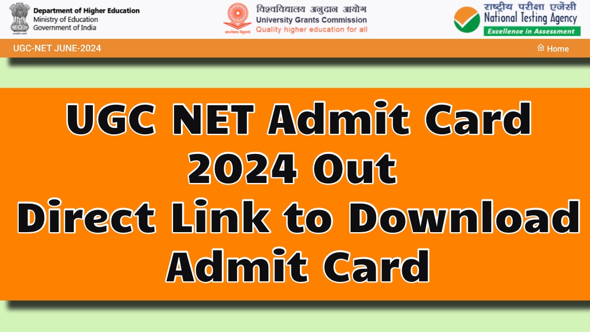 UGC NET Admit Card