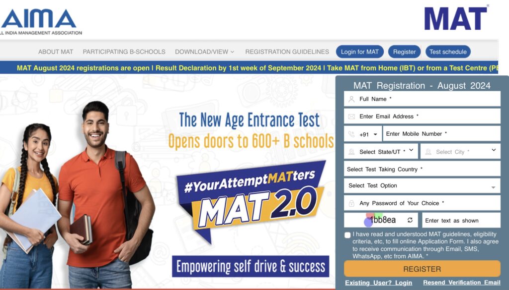 MAT Registration