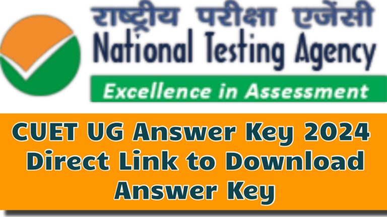 CUET UG Answer Key