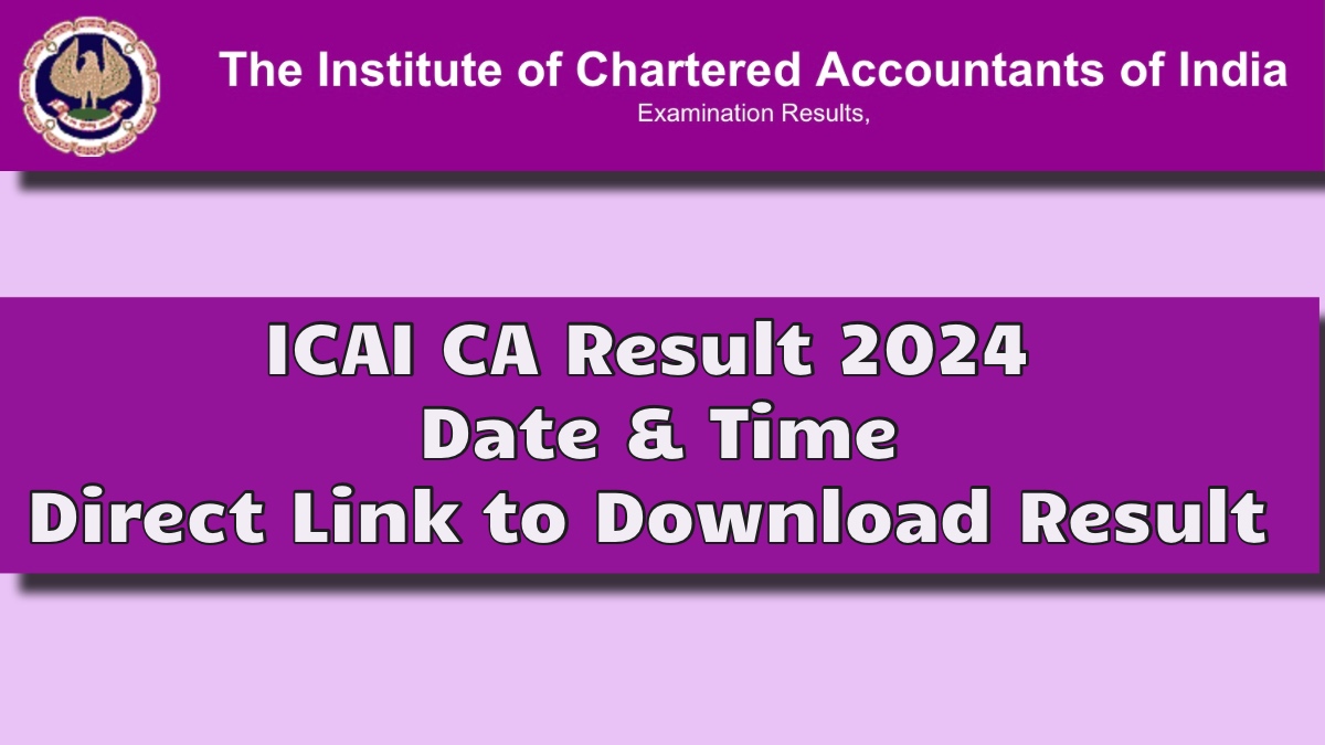 ICAI CA Result