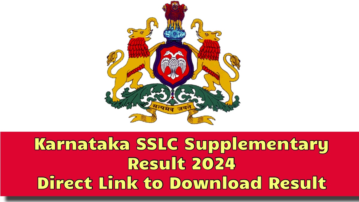 Karnataka SSLC Supplementary Result