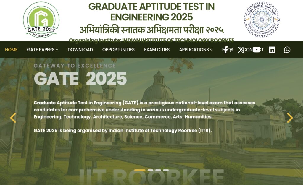 GATE Registration