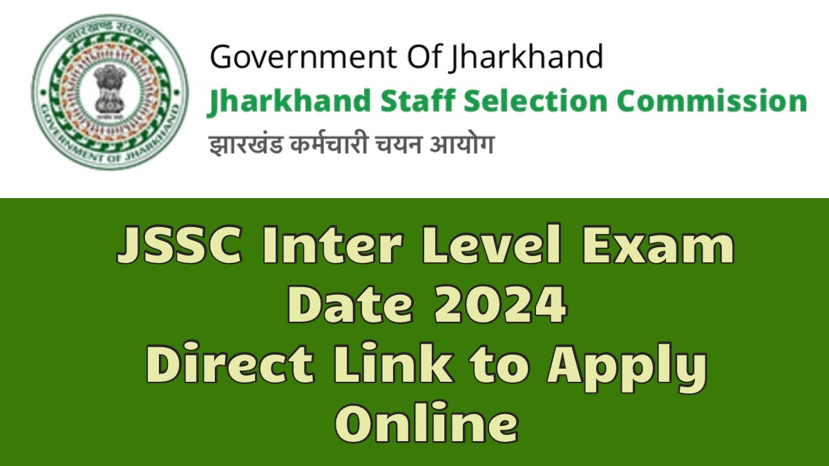 JSSC Inter Level Exam Date