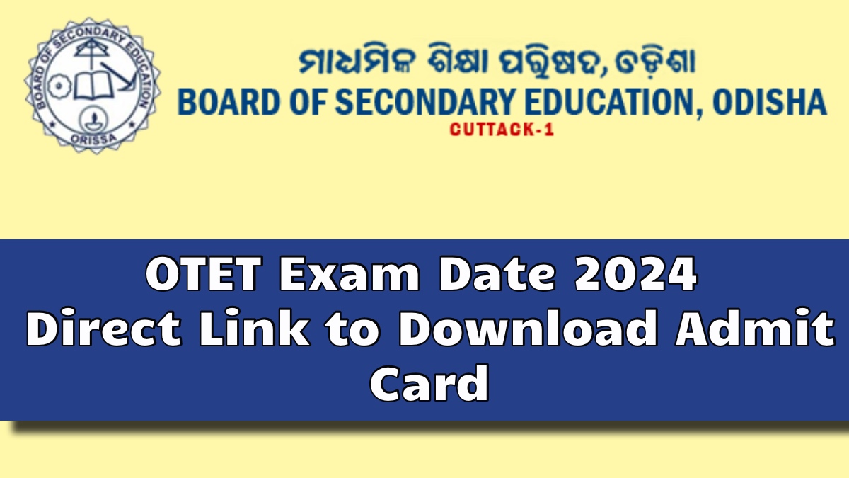 OTET Exam Date