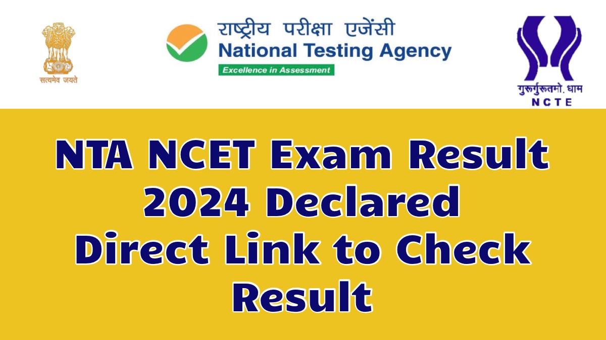 NTA NCET Result