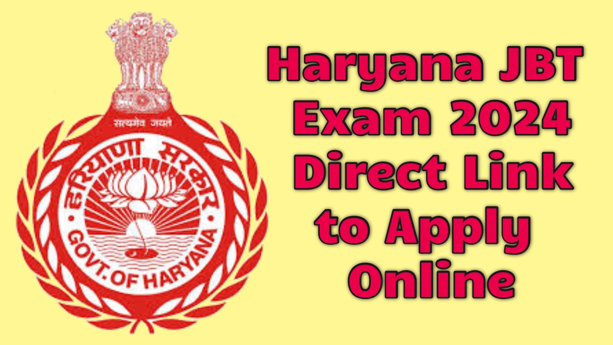 Haryana JBT Exam