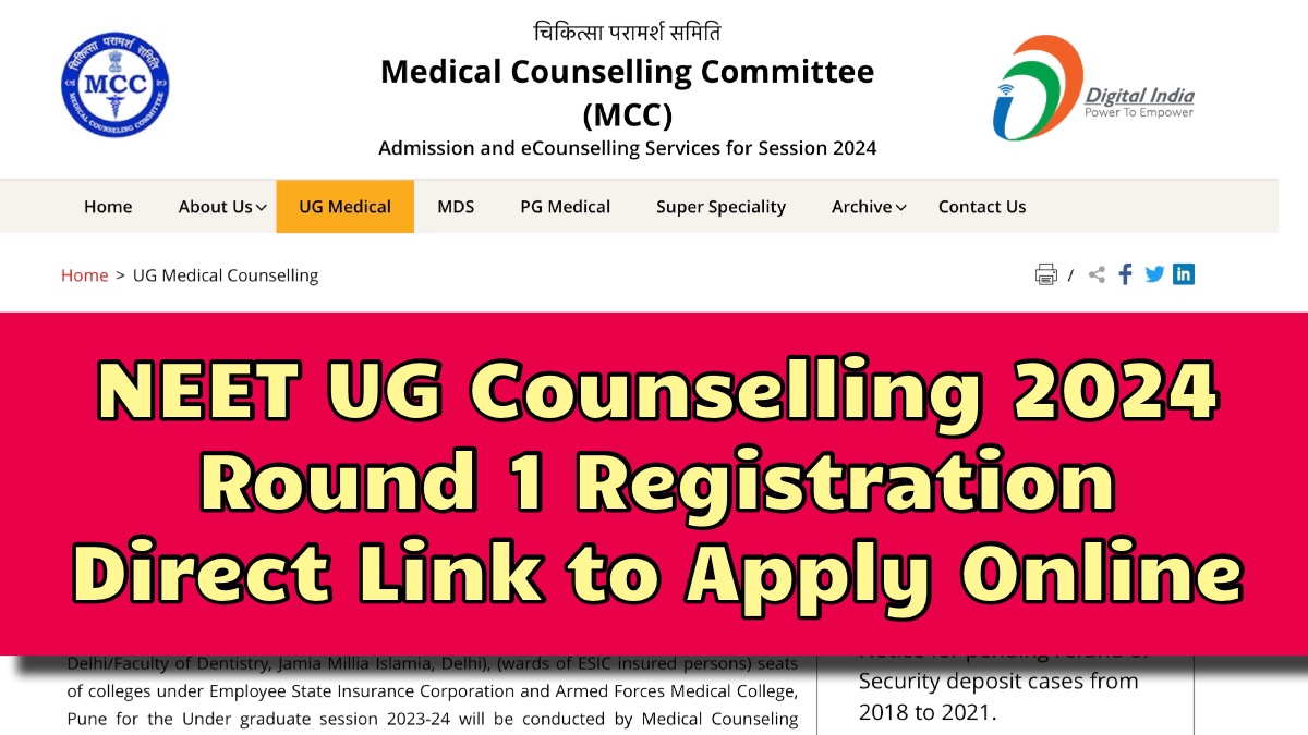 NEET UG Counselling