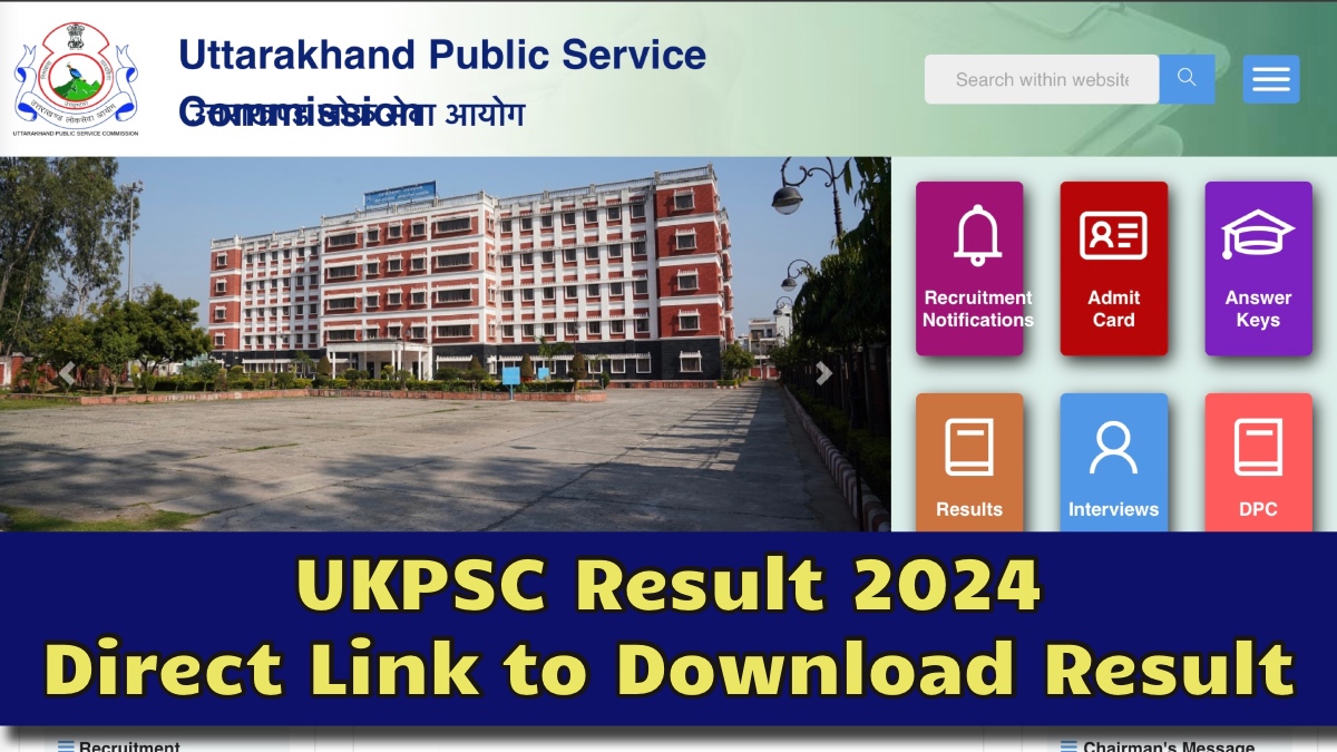 UKPSC Result