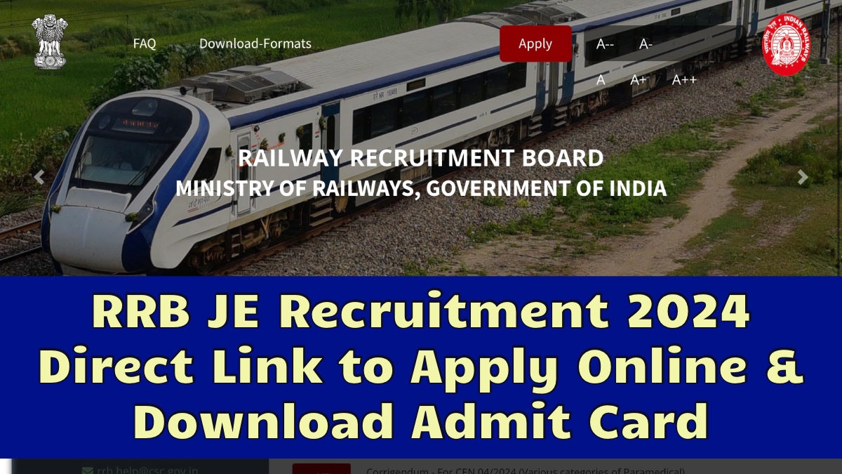 RRB JE Exam