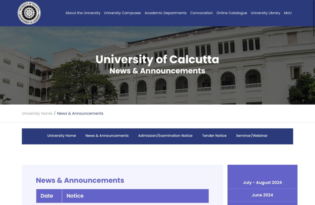 University of Calcutta