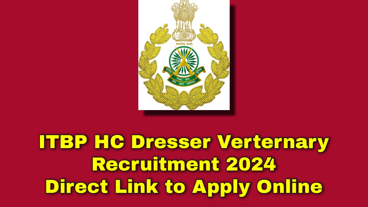 ITBP HC Dresser Veterinary
