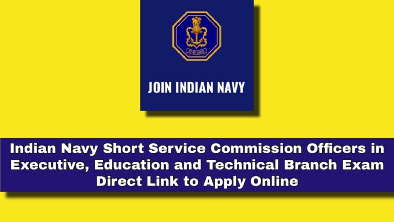 Indian Navy Exam