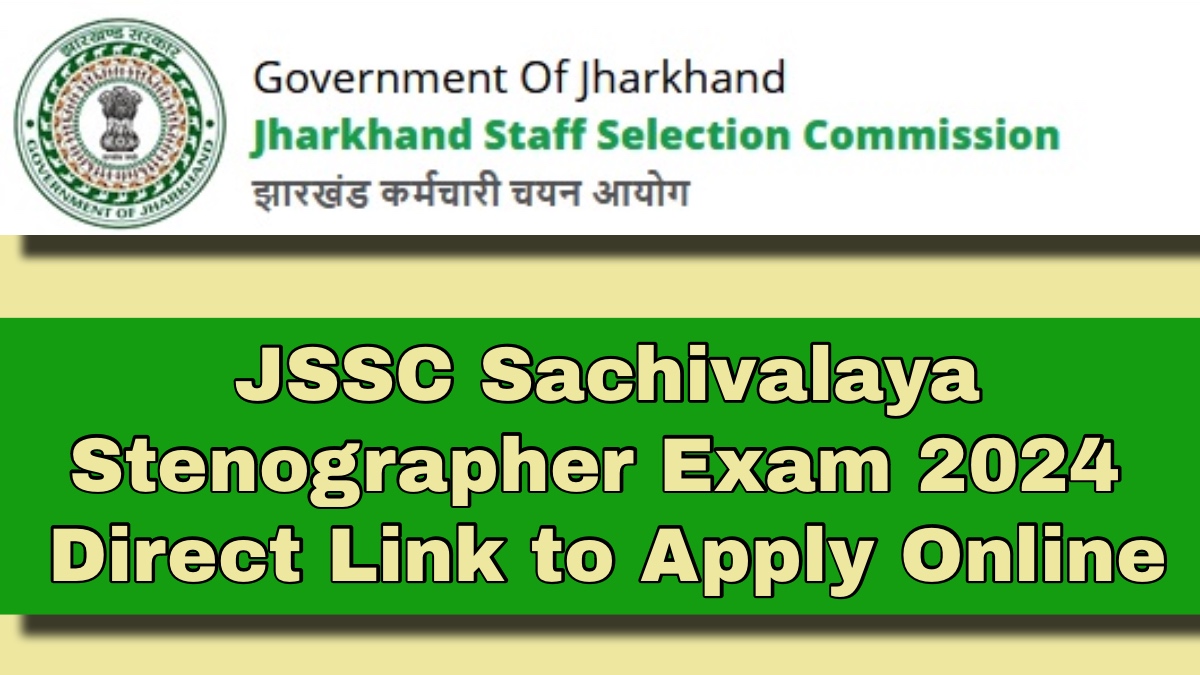 JSSC Sachivalaya Stenographer Exam