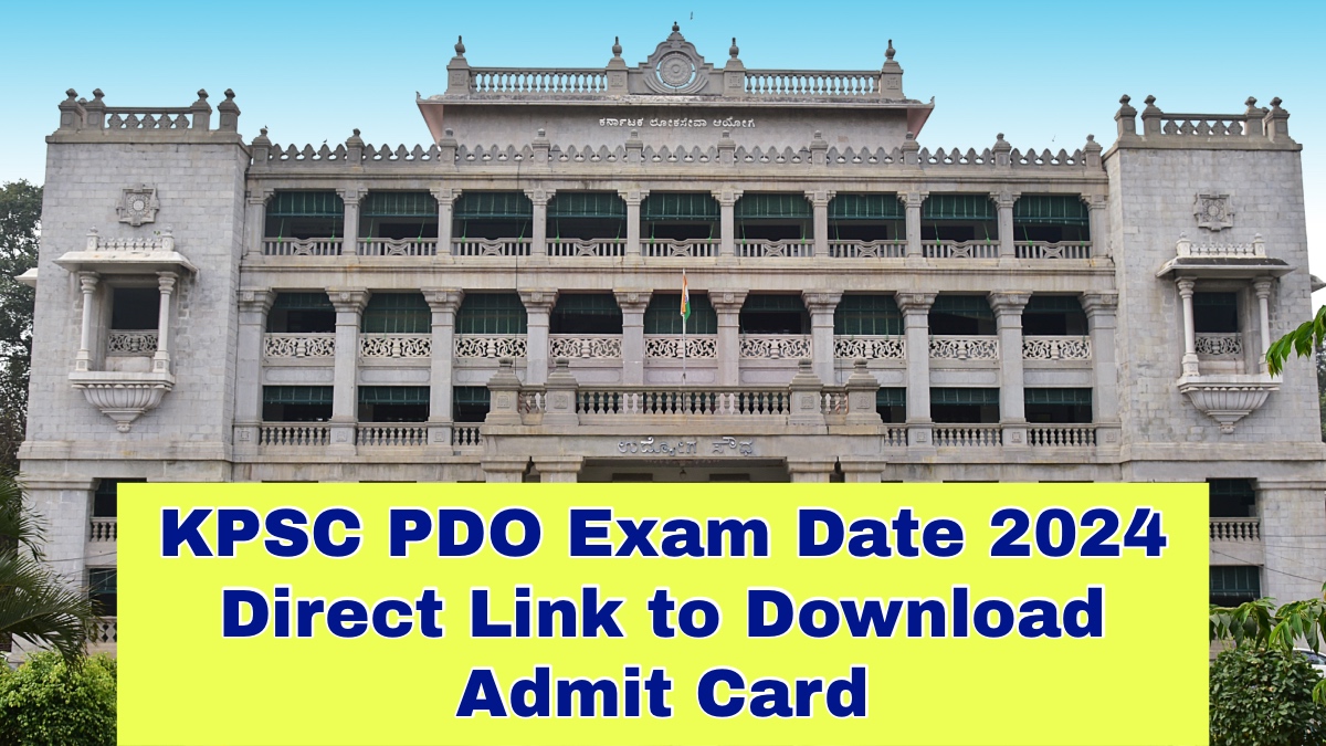 KPSC PDO Exam Date