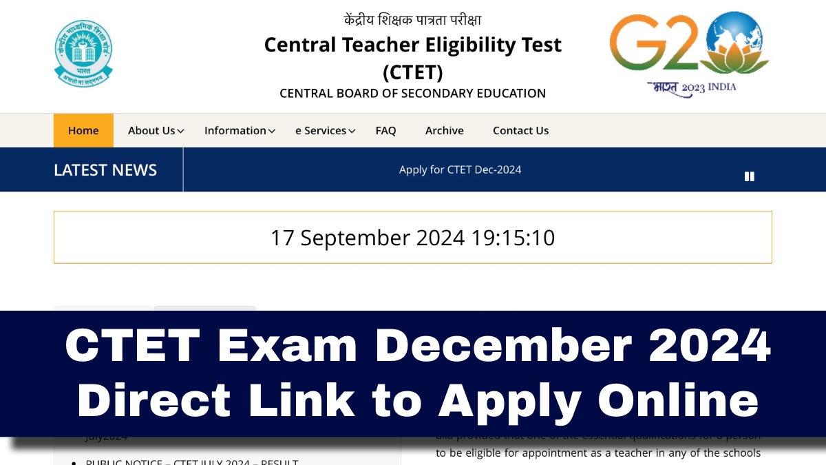 CTET Exam December
