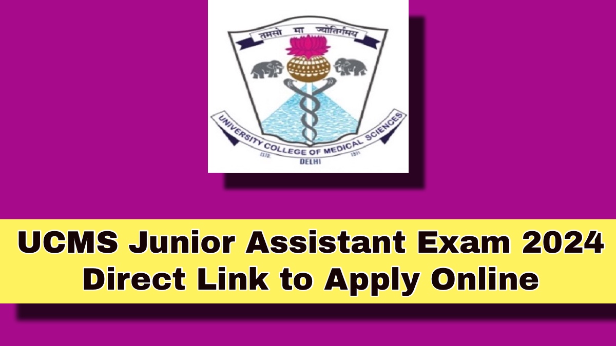 UCMS Junior Assistant Exam