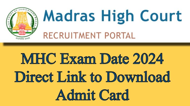 MHC Exam Date