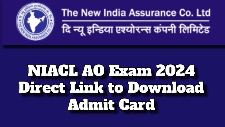 NIACL AO Exam