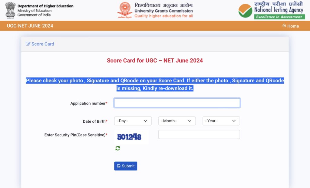 NTA UGC NET/JRF June 2024 Result
