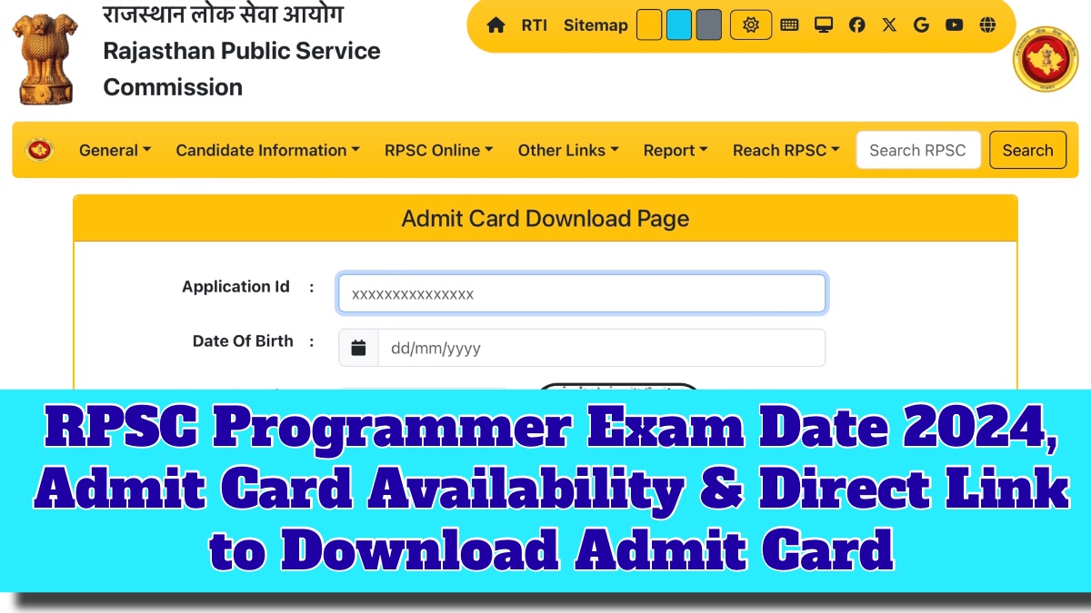 RPSC Programmer Exam