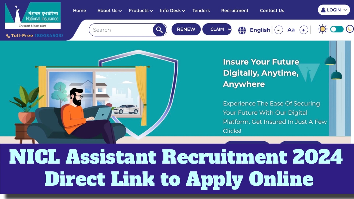 NICL Assistant Recruitment