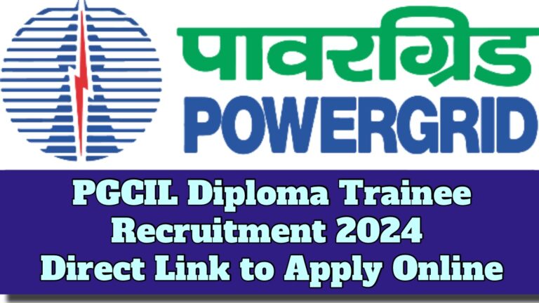 PGCIL Diploma Trainee Recruitment