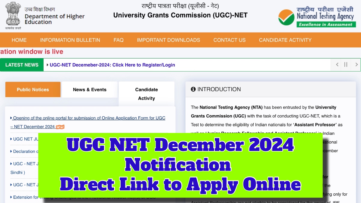 UGC NET December 2024