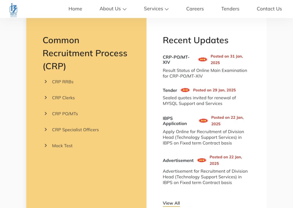 IBPS PO 14th Mains Exam Result